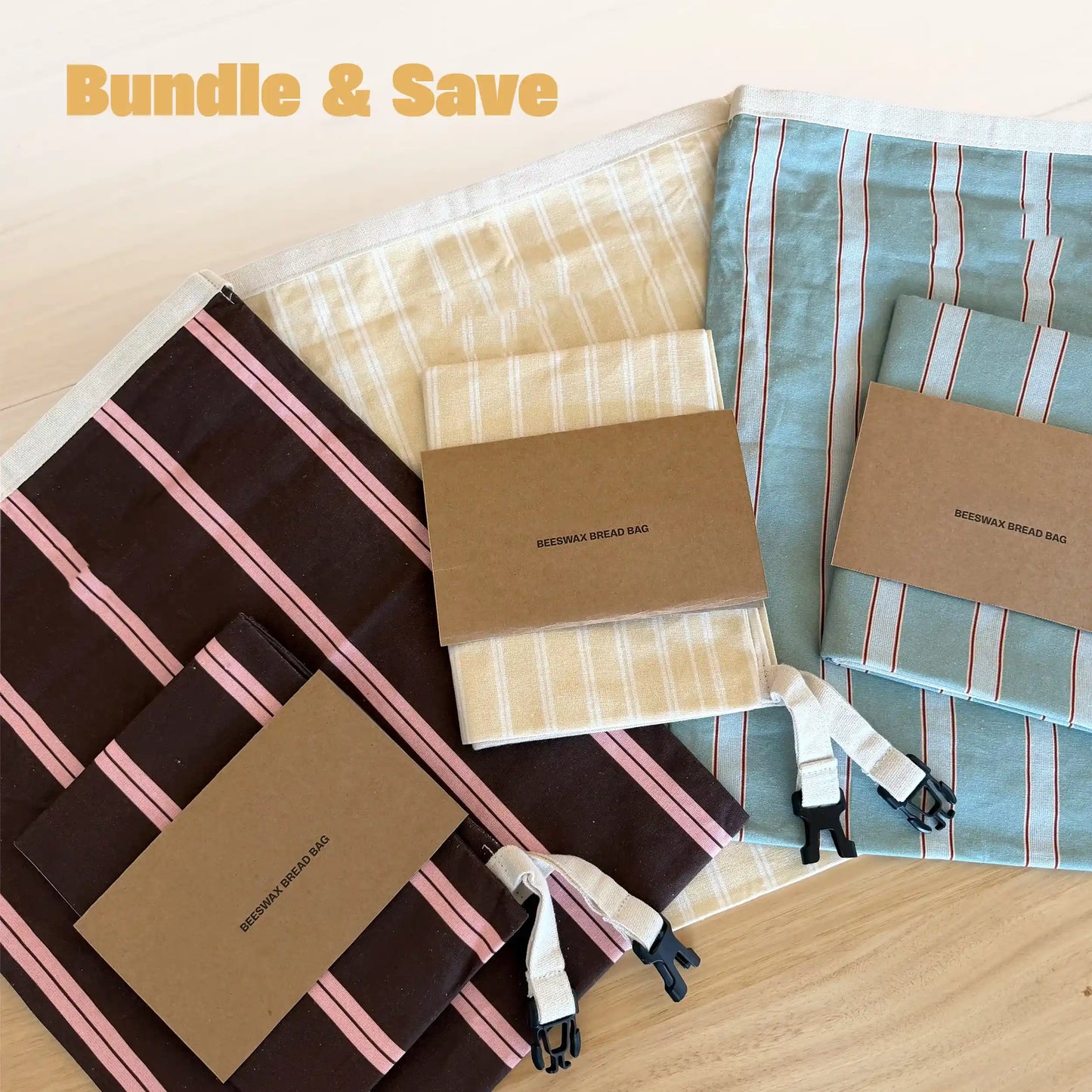 Seven Beeswax Bread Bag