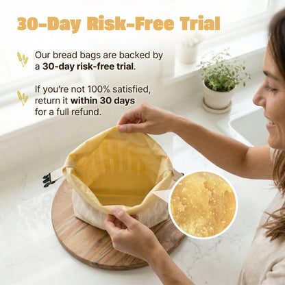 Seven Beeswax Bread Bag