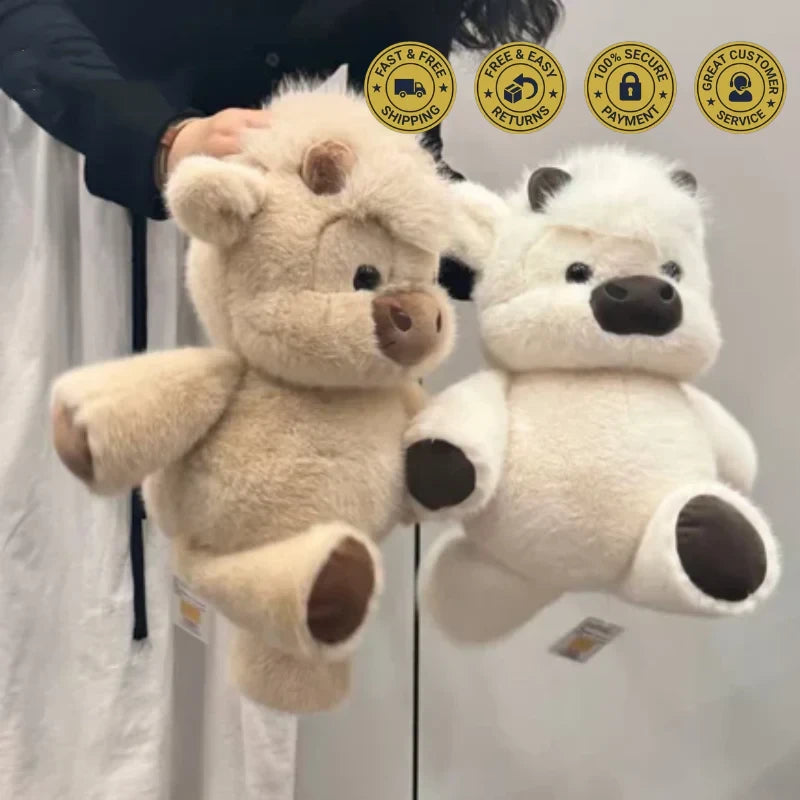 Running Highland Cow Plush Toy