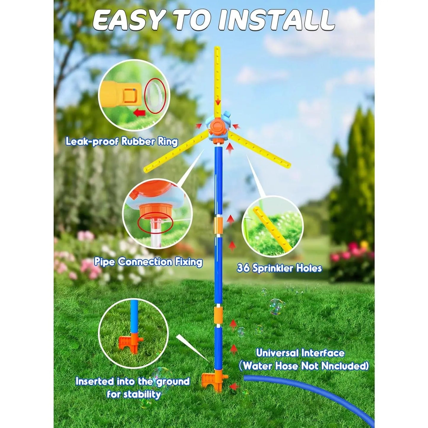 ⏰️Flash-Sale⚡100k-sold⚡Windmill Sprinkler Toy for Kids