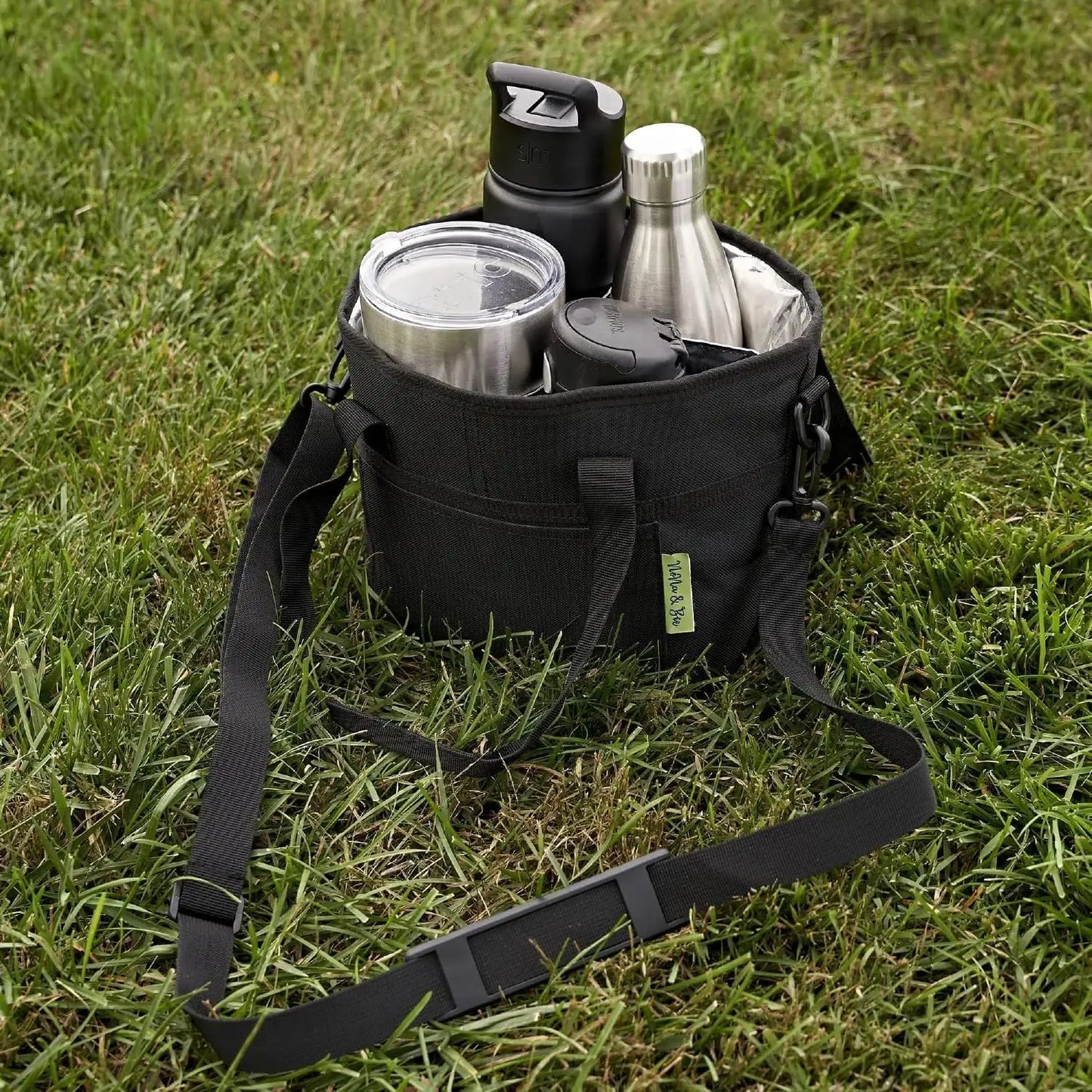 4-Compartment Beverage Bag (with Straps) – Household Size