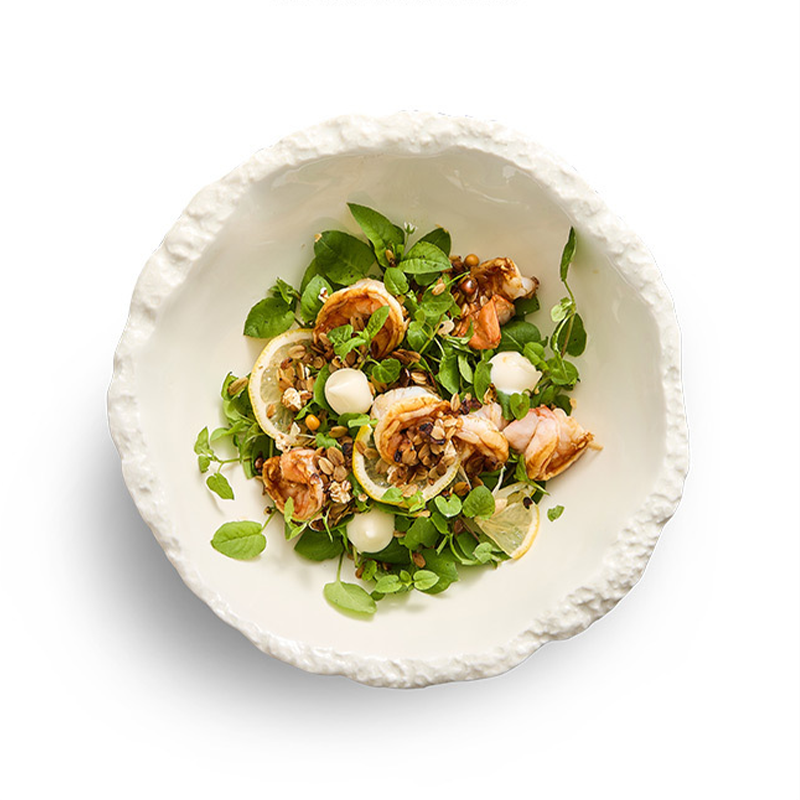 StoneEdge Porcelain Bowl — Textured Craftsmanship with Natural Elegance