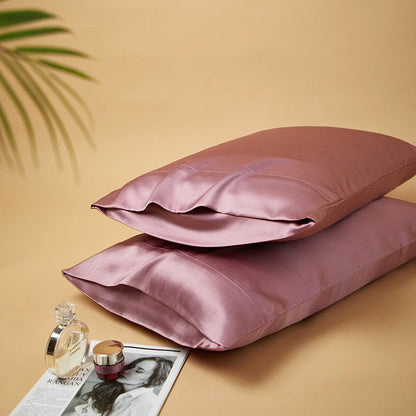 Silky Gift Box: 6A Grade 100% Organic Mulberry Silk Pillowcase Set of 2 Pcs - 30 Momme, Pure Silk on Both Sides