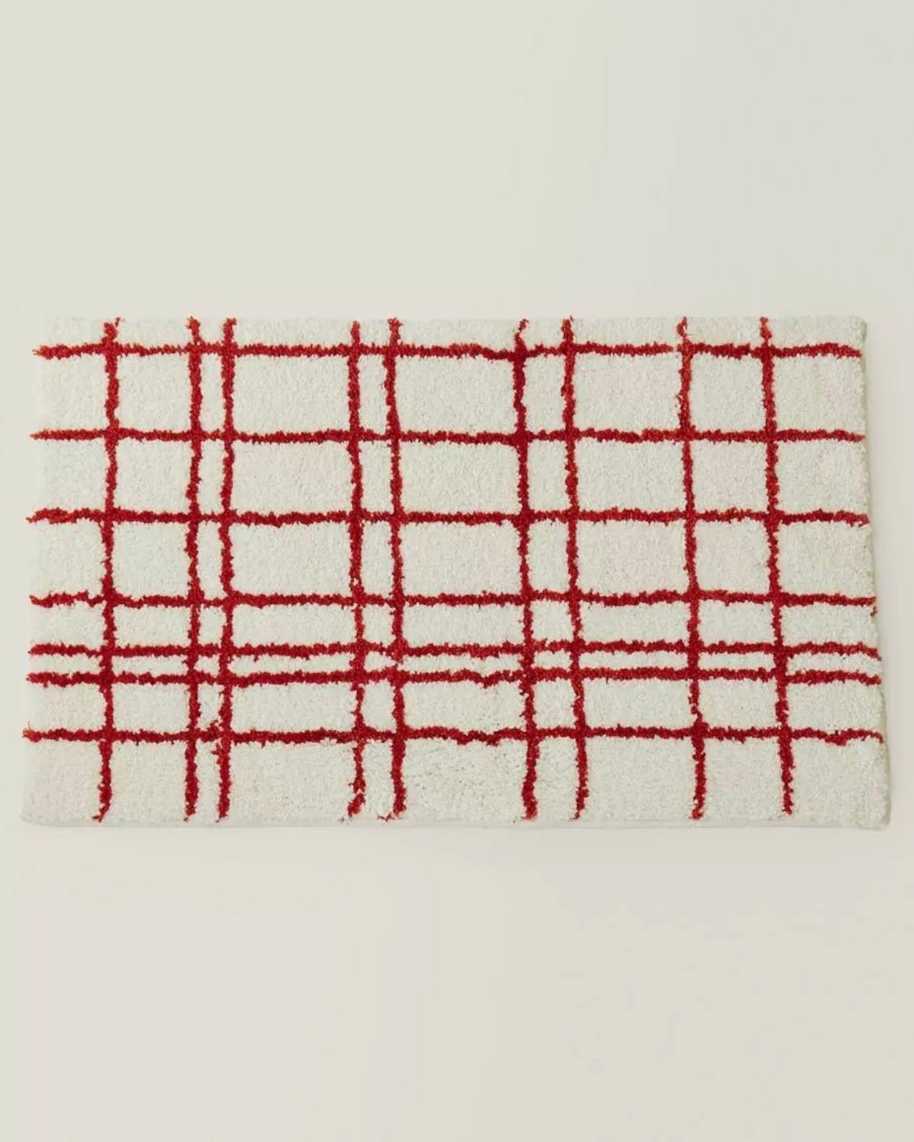 Ultra Soft Minimalist Nordic Stripe Bath Rug, Absorbent, Anti-slippery Mat